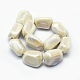 Perles de porcelaine écologiques faites à la main PORC-P027-E08-2