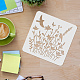 Plastic Reusable Drawing Painting Stencils Templates DIY-WH0172-169-3