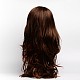 Les femmes uniques cosplay cheveux longs cheveux bouclés partie haute température perruques en fibre OHAR-I005-27-3