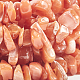 CHGCRAFT 2 Strands Natural South Red Agate Beads Chip Shaped Drilled Stone Beads for DIY Jewelry Making G-GL0001-01-3