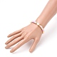 Polymer Clay Heishi Beads Stretch Bracelets BJEW-JB05707-01-3