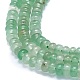 Perles vertes naturelles quartz fraise brins G-K245-B13-C01-3