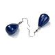 Lapis naturali orecchini ciondola lazuli EJEW-P143-C22-2
