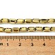 Chapelets de perles en verre électroplaqué&nbsp;GLAA-Q101-02A-FP01-4