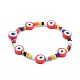 Glass Seed Beads Stretch Bracelets BJEW-JB06291-03-3