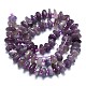 Brins de perles de tourmaline violette naturelle G-K245-H08-A01-2