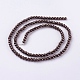 Eco-Friendly Dyed Glass Pearl Round Beads Strands HY-A002-3mm-RB039-2