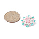 Perles de rocailles en verre motif métier à tisser PALLOY-MZ00119-04-2