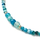 Natural Pearl Beaded Necklace NJEW-JN03765-01-5