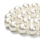 Hebras de perlas de vidrio ecológicas HY-A008-12mm-RB011-2