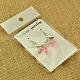 Lovely Wedding Dress Angel Earrings EJEW-JE00565-M-3