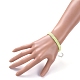 Bracelets unisexes en cordon de coton ciré BJEW-JB05140-03-4