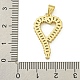 Подвески из кубического циркония с покрытием из латуни KK-U029-10G-01-3