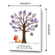 AHANDMAKER Fox Owl Fingerprints Tree DIY-WH0466-015-2