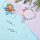 DICOSMETIC Eco-Friendly Transparent Acrylic Beads TACR-DC0001-04B-5