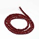 Faceted Rondelle Glass Beads Strands GLAA-I033-4mm-26-2