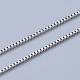 316 cadenas de anteojos de acero inoxidable quirúrgico AJEW-EH00005-03-3
