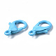 Spray Painted Eco-Friendly Alloy Lobster Claw Clasps PALLOY-T080-06E-NR-4