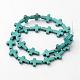 Chapelets de perles en turquoise synthétique TURQ-G112-12x16mm-01-2