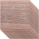 BENECREAT 8 Sheets Walnut Wood Sheet DIY-BC0005-38-1