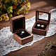 Square Wood Ring Storage Boxes CON-WH0087-52A-5