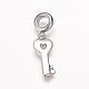 304 Stainless Steel European Dangle Charms OPDL-G006-39AS-2