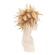 Perruques de cosplay ondulées blondes courtes OHAR-I015-03-6