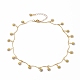 Daisy Charms Alloy Enamel Jewelry Sets SJEW-JS01155-3