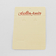 Paper Earring Display Cards EDIS-S012-90x60mm-1