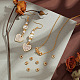 Perline distanziali in ottone pandahall elite KK-PH0005-61-7