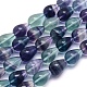 Chapelets de perles en fluorite naturel G-O170-94-1
