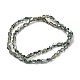 Transparent Electroplate Glass Beads Strands EGLA-I017-02-HP01-2