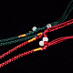 Nylon Cord Necklace Making NWIR-E028-04A-5