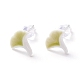 Ensemble de boucles d'oreilles en résine feuille de ginkgo pour fille femmes EJEW-D278-06S-2