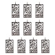 10 pièces pendentifs en alliage de style tibétain TARO-YW0001-01-1