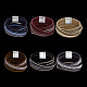 Fashion Zinc Alloy Leather Cord Bracelets BJEW-BB26694-3-9