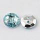 Botones redondos planos del diamante artificial de acrílico de Taiwán de 2-agujero BUTT-F015-10mm-23-2