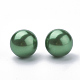 Perles d'imitation en plastique écologique X-MACR-S277-4mm-C-4