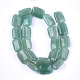 Natürlichen grünen Aventurin Perlen Stränge G-T121-15B-2