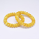 Resin Imitation Amber Beads Stretch Bracelets BJEW-E337-04-1