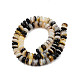 Naturel noir à lèvres shell perles brins SSHEL-N003-150-2