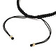 (Schmuckpartys im Fabrikverkauf) Verstellbare Armbänder aus geflochtenen Perlen aus Nylonfaden BJEW-JB05548-04-3