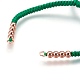 Nylon Cord Braided Bead Bracelets Making BJEW-F360-FRG13-2