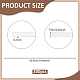 Striscia di inserto per modellare cappelli in plastica PE&nbsp;KY-WH0056-16-2