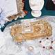 NBEADS Vintage Golden Jewelry Tray AJEW-WH0326-30G-5