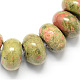 Natural Unakite Beads Strands G-S105-10mm-15-1