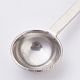 Cucchiaio sigillo in acciaio inox X-DIY-WH0056-02-4