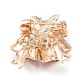 Golden Plated Alloy Brooches JEWB-L011-024G-2