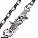 Cinturones de cadena de caja de aleación AJEW-H011-18-4