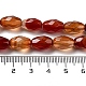 天然石赤瑪瑙ビーズ連売り  多面カットコメ  12.5x8mm  穴：1.2mm  約16個/連  7.68インチ（19.5cm） G-P520-C21-01-5